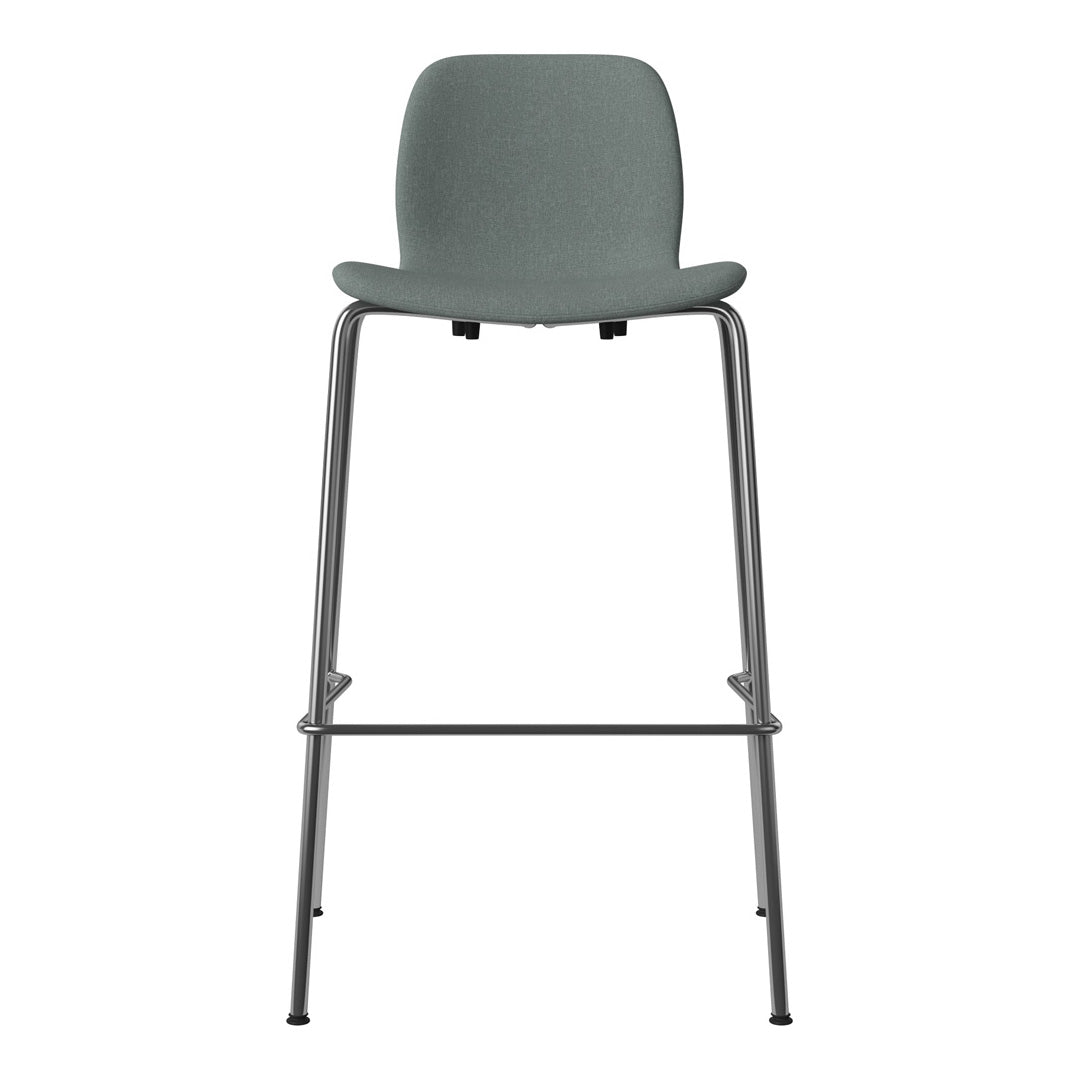 Chaise de bar Seed - Rembourrée - Base chromée