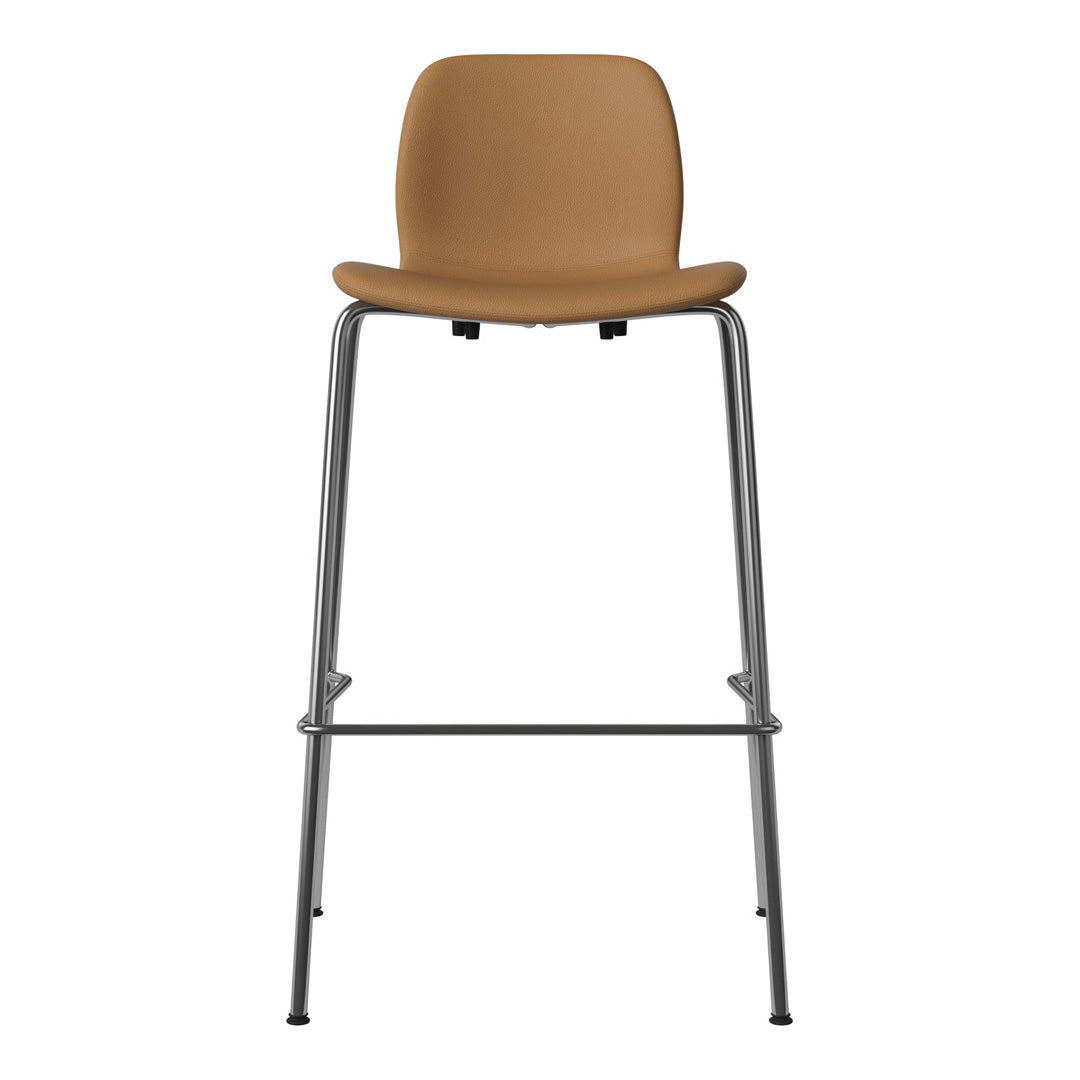 Chaise de bar Seed - Rembourrée - Base chromée