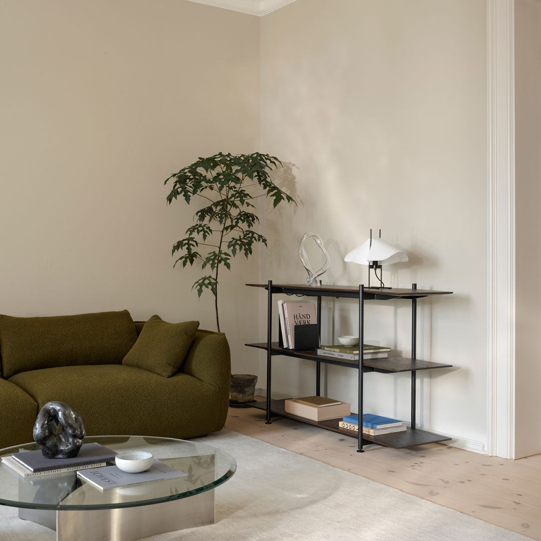 Canapé modulaire trois places préconfiguré Ridge
