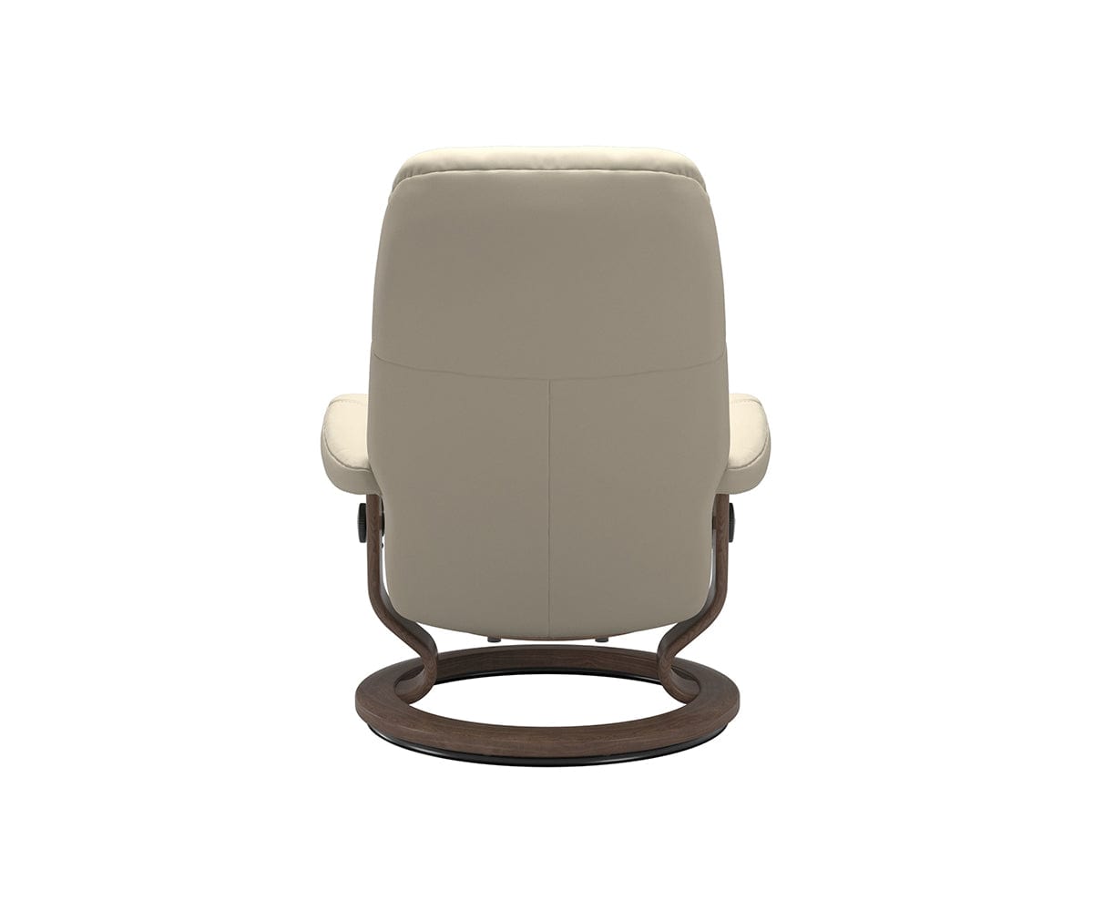 Stressless® Consul Fauteuil inclinable et ottoman - Crème