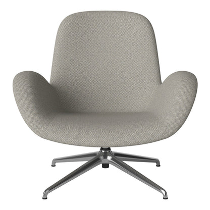 Fauteuil Seed Lounge - Rembourré - Piètement 4 branches - Chrome