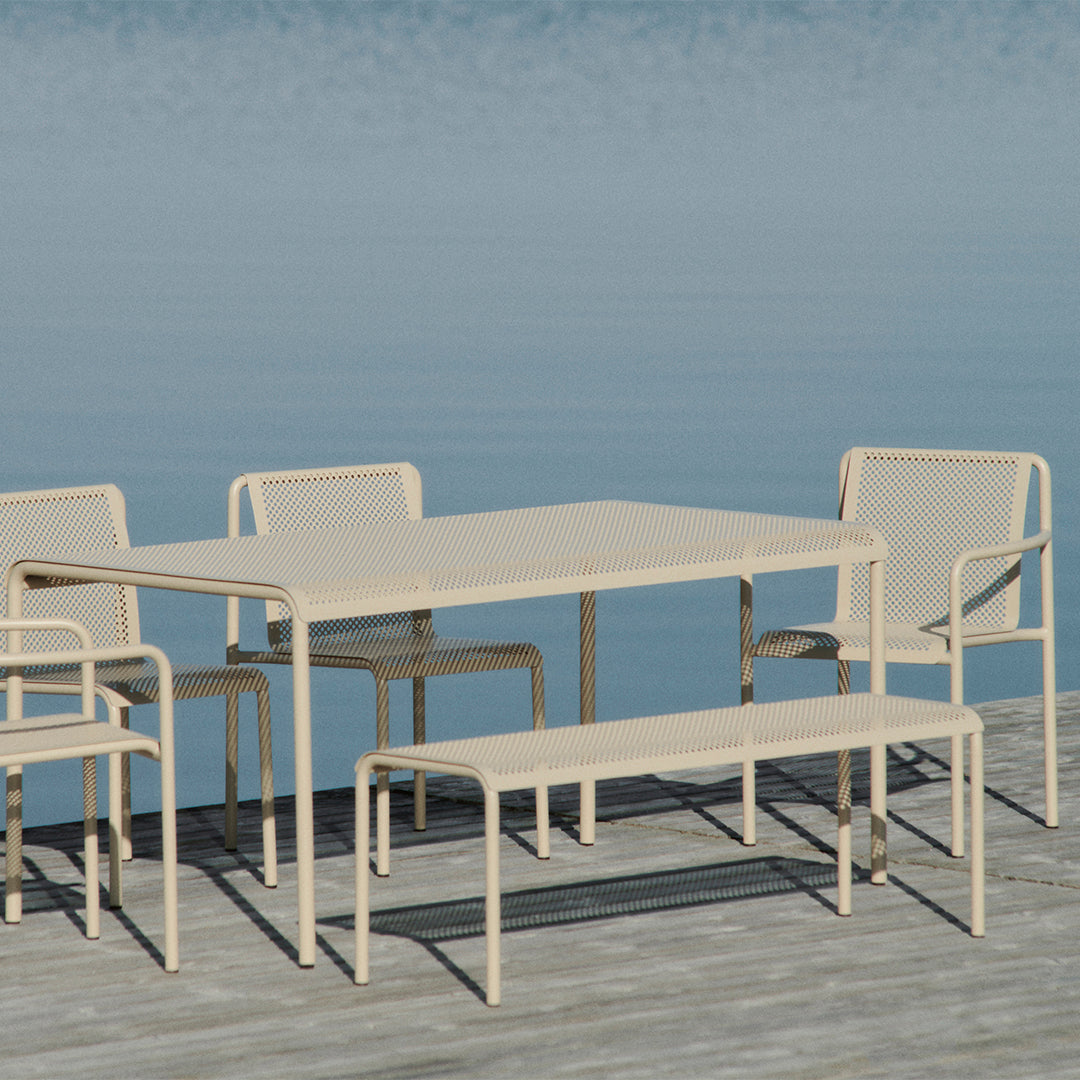 Chaise d'extérieur Dapple - Empilable