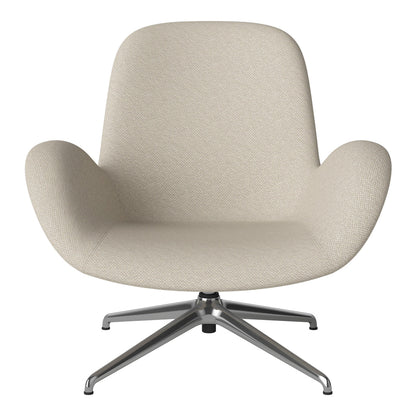 Fauteuil Seed Lounge - Rembourré - Piètement 4 branches - Chrome