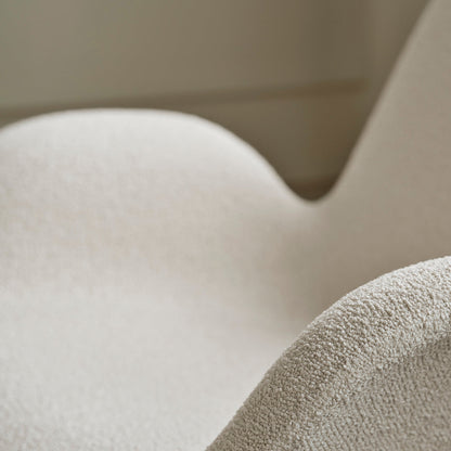 Fauteuil Seed Lounge - Rembourré - Piètement en chêne huilé
