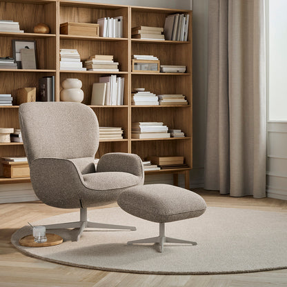 Fauteuil Ripon - Piètement 4 branches - Acier laqué satiné