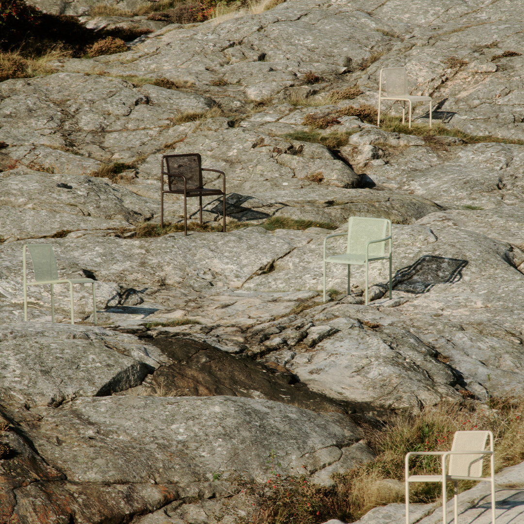 Chaise d'extérieur Dapple - Empilable