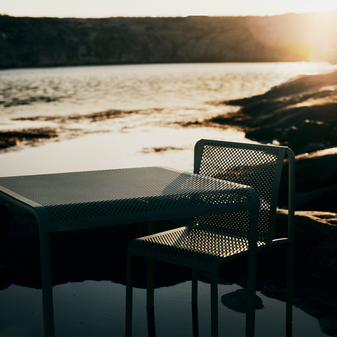 Chaise d'extérieur Dapple - Empilable