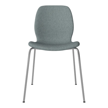 Chaise de salle à manger Seed - Rembourrée - Base chromée