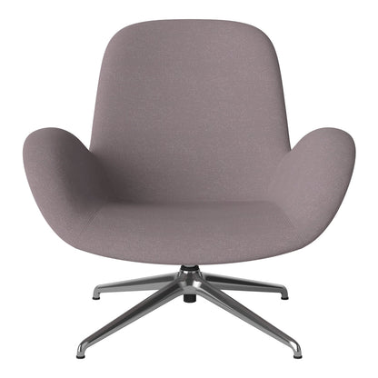 Fauteuil Seed Lounge - Rembourré - Piètement 4 branches - Chrome