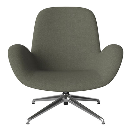 Fauteuil Seed Lounge - Rembourré - Piètement 4 branches - Chrome