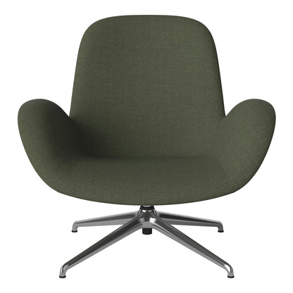 Fauteuil Seed Lounge - Rembourré - Piètement 4 branches - Chrome