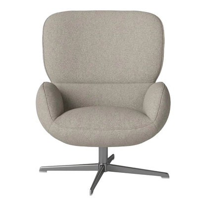 Fauteuil Ripon - Piètement 4 branches - Acier laqué satiné