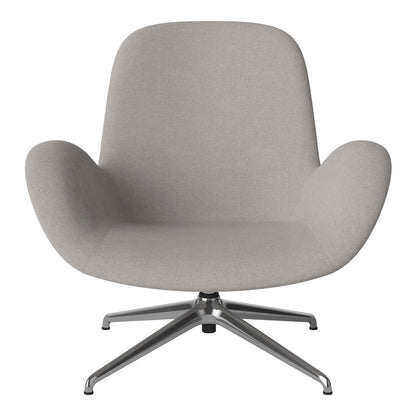 Fauteuil Seed Lounge - Rembourré - Piètement 4 branches - Chrome