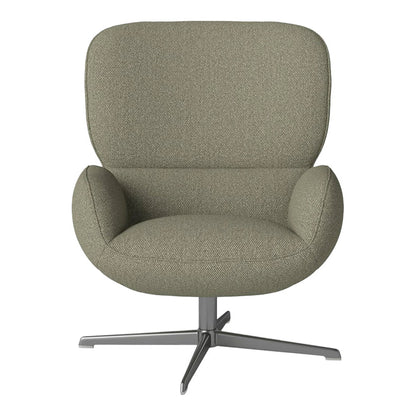 Fauteuil Ripon - Piètement 4 branches - Acier laqué satiné