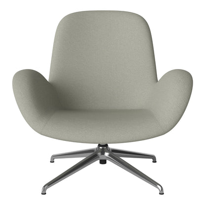 Fauteuil Seed Lounge - Rembourré - Piètement 4 branches - Chrome