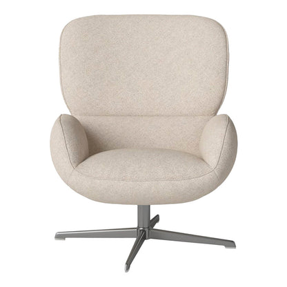 Fauteuil Ripon - Piètement 4 branches - Acier laqué satiné