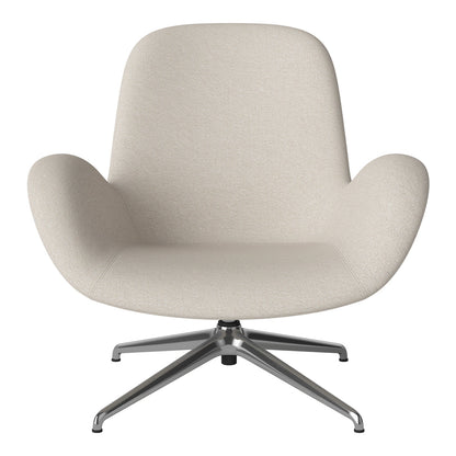 Fauteuil Seed Lounge - Rembourré - Piètement 4 branches - Chrome