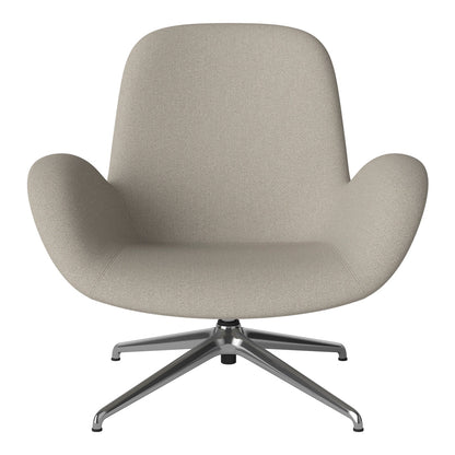 Fauteuil Seed Lounge - Rembourré - Piètement 4 branches - Chrome