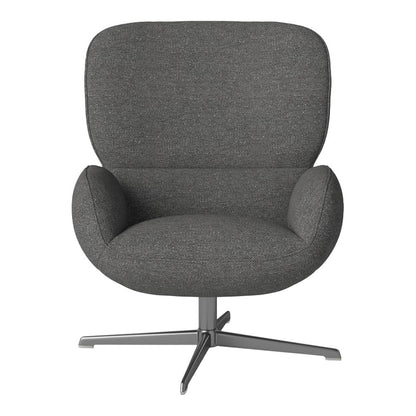 Fauteuil Ripon - Piètement 4 branches - Acier laqué satiné