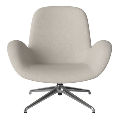 Fauteuil Seed Lounge - Rembourré - Piètement 4 branches - Chrome