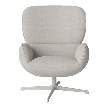 Fauteuil Ripon - Piètement 4 branches - Acier laqué gris