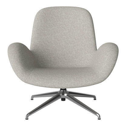 Fauteuil Seed Lounge - Rembourré - Piètement 4 branches - Chrome