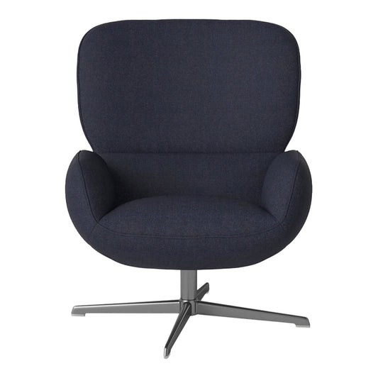 Fauteuil Ripon - Piètement 4 branches - Acier laqué satiné