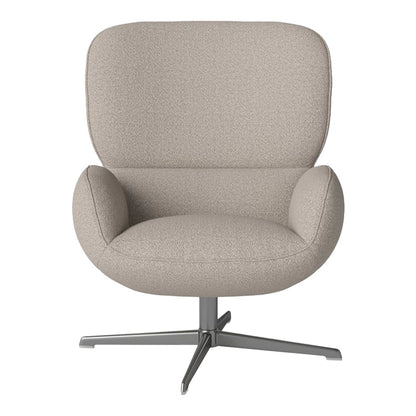 Fauteuil Ripon - Piètement 4 branches - Acier laqué satiné
