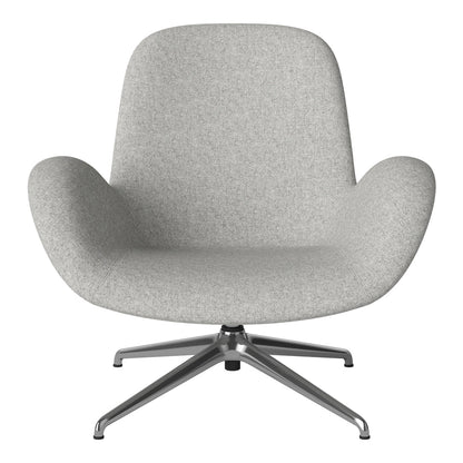 Fauteuil Seed Lounge - Rembourré - Piètement 4 branches - Chrome