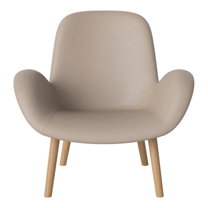 Fauteuil Seed Lounge - Rembourré - Piètement en chêne huilé