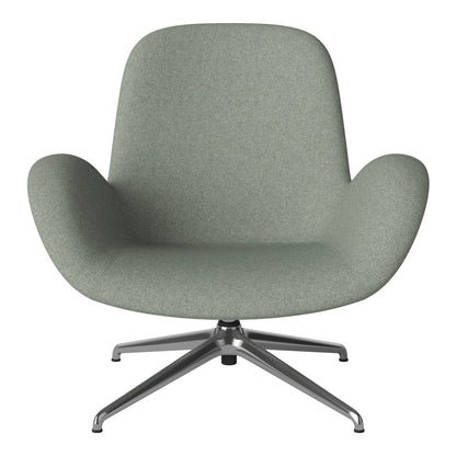 Fauteuil Seed Lounge - Rembourré - Piètement 4 branches - Chrome