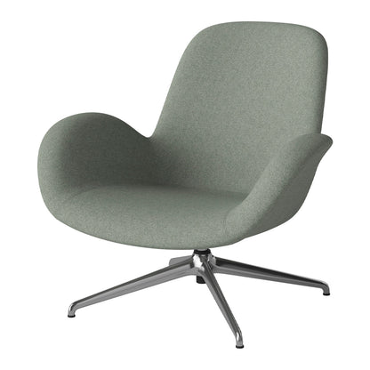 Fauteuil Seed Lounge - Rembourré - Piètement 4 branches - Chrome