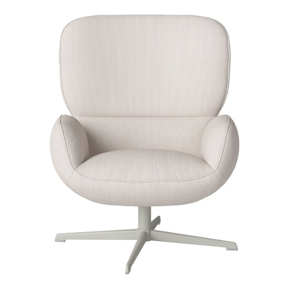 Fauteuil Ripon - Piètement 4 branches - Acier laqué gris