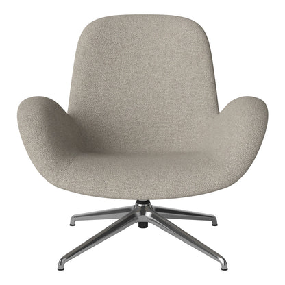 Fauteuil Seed Lounge - Rembourré - Piètement 4 branches - Chrome