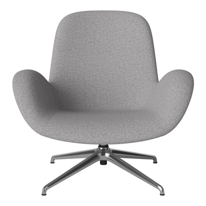 Fauteuil Seed Lounge - Rembourré - Piètement 4 branches - Chrome