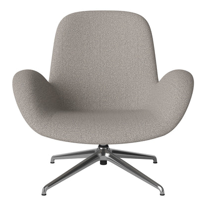 Fauteuil Seed Lounge - Rembourré - Piètement 4 branches - Chrome