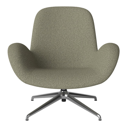 Fauteuil Seed Lounge - Rembourré - Piètement 4 branches - Chrome