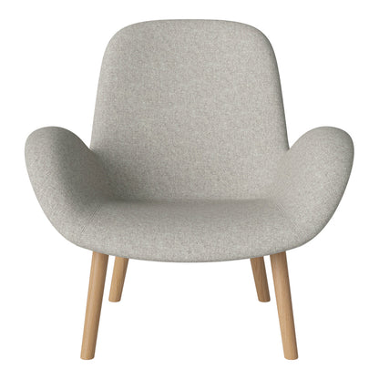 Fauteuil Seed Lounge - Rembourré - Piètement en chêne huilé