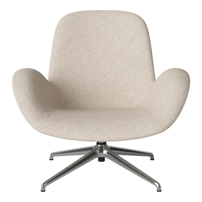 Fauteuil Seed Lounge - Rembourré - Piètement 4 branches - Chrome