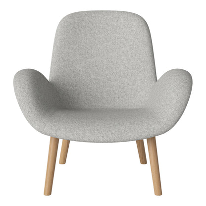 Fauteuil Seed Lounge - Rembourré - Piètement en chêne huilé