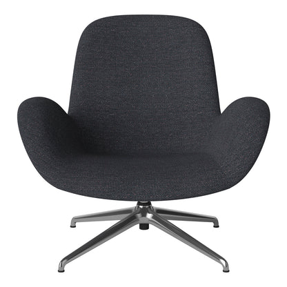 Fauteuil Seed Lounge - Rembourré - Piètement 4 branches - Chrome