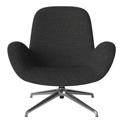 Fauteuil Seed Lounge - Rembourré - Piètement 4 branches - Chrome