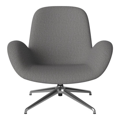 Fauteuil Seed Lounge - Rembourré - Piètement 4 branches - Chrome