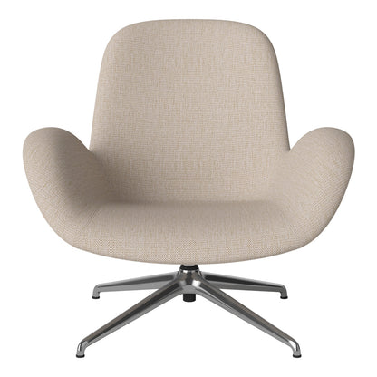 Fauteuil Seed Lounge - Rembourré - Piètement 4 branches - Chrome