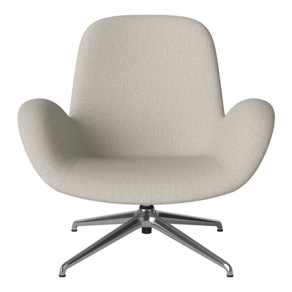 Fauteuil Seed Lounge - Rembourré - Piètement 4 branches - Chrome