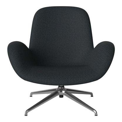 Fauteuil Seed Lounge - Rembourré - Piètement 4 branches - Chrome