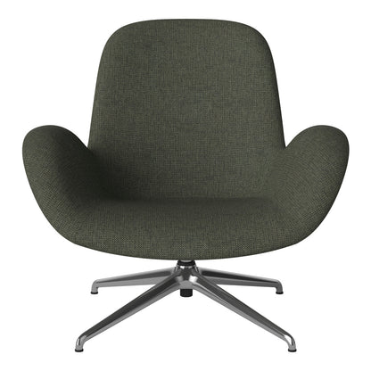 Fauteuil Seed Lounge - Rembourré - Piètement 4 branches - Chrome