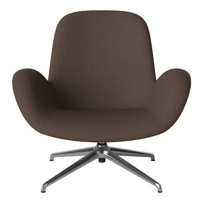 Fauteuil Seed Lounge - Rembourré - Piètement 4 branches - Chrome