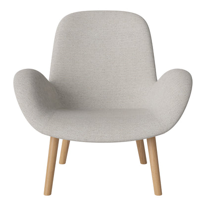 Fauteuil Seed Lounge - Rembourré - Piètement en chêne huilé