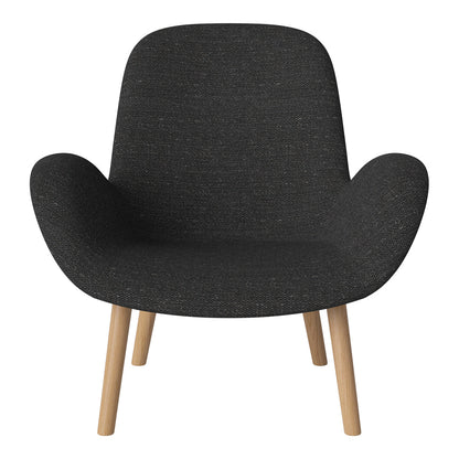 Fauteuil Seed Lounge - Rembourré - Piètement en chêne huilé